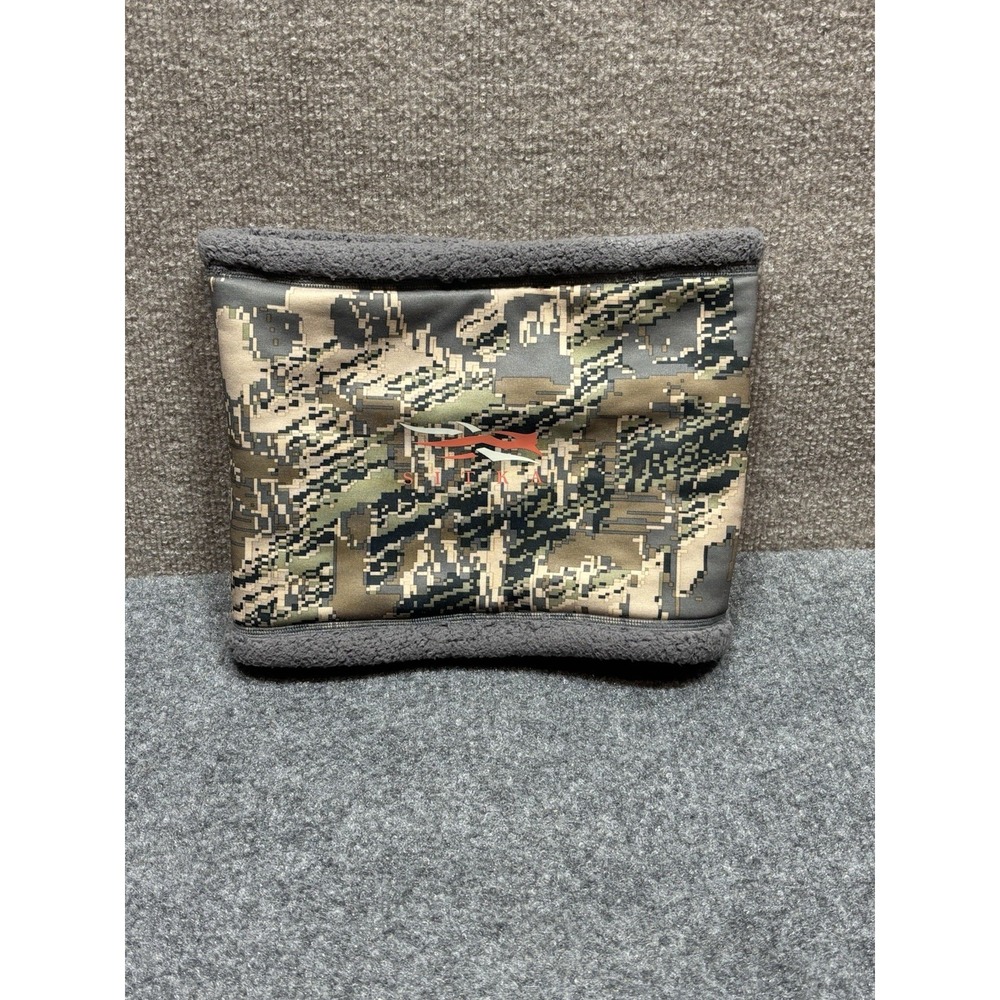 Sitka Camo Fleece Neck Gaiter Neck Warmer Unisex Gore Optifade Hunting One Size